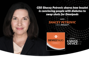 Insulet CEO Shacey Petrovic DTW Podcast DeviceTalks Weekly