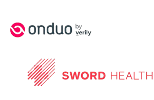 Logos of Verily Onduo and Sword Health