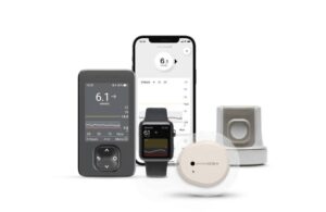 Dexcom One+ real-time continuous glucose monitor CGM system
